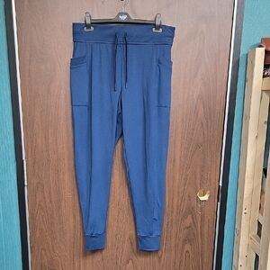 Bench Size L Navy High Rise Jogger Pant